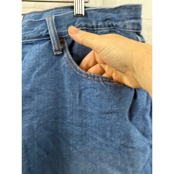 Universal Threads Jeans Womens Size 18/32R Blue Relaxed Wide Leg High Waisted - Picture 3 of 6